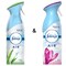 Febreze Air Freshener Meadows and Rain (1 Count, 250 g) by and Air Freshener Spring and Renewal (1 Count, 250 g) by